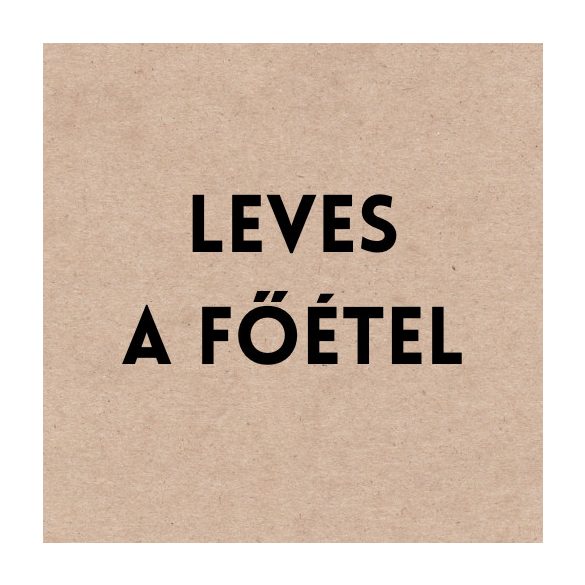 Csontleves /tészta, zöldség/ + Vadas sertésszelet, csőtészta- 1A